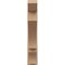 Ekena Millwork 7 1/2-in W x 34-in D x 42-in H Balboa Slat Rough Cedar Woodgrain TimberThane Outlooker, Primed Tan OUTUR075X34X42BOA24RCPR - alternate 2
